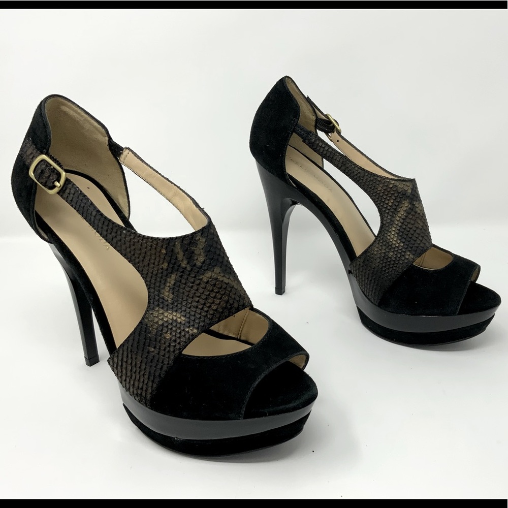 Animal print high heel